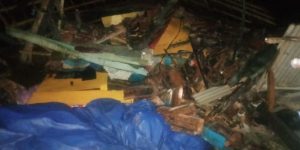 1 Unit Rumah Roboh Akibat Hujan Deras Di Desa Rahong, Malingping