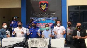 Ditpolairud Polda Banten, Gagalkan Penyelundupan 90.000 Bibit Lobster