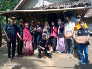 BPPKB DPAC Banjarsari Berikan Bantuan Korban Kebakaran di Desa Cidahu