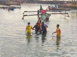 Santri Korban Terseret Ombak Pantai Karang Seke Ditemukan Meninggal