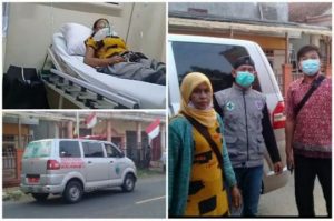Salpah Warga Ds Cisarua Kec Panimbang, Akhirnya Dapat Perhatian Kesehatan dari Pemkab Pandeglang