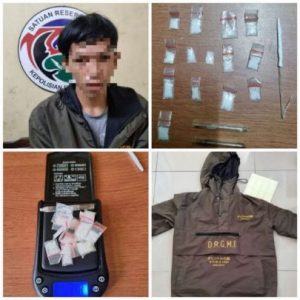 Edarkan Shabu… Warga Cipanas ditangkap Sat Resnarkoba Polres Lebak Polda Banten