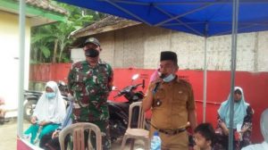 Penyaluran Beras Bantuan Sosial (Bansos) di Desa Sangiang Berjalan Aman dan Kondusif