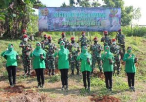 Penghijauan Dalam Upaya Jaga Kestabilan Oksigen, Grup 1 Kopassus Tanam 13.000 Pohon