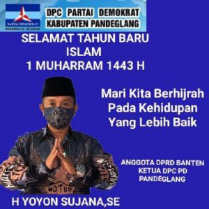 Yoyon Sujana SE Ucapkan Selamat Tahun Baru Islam 1443 H yang Penuh Makna