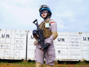 Brigadir Iis, Polwan Cantik dari Polda Banten Dipercaya Menjadi Pasukan Perdamaian di Afrika Tengah