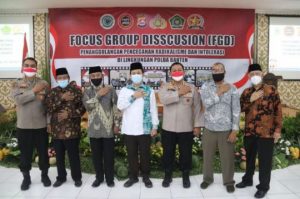 Irwasda Polda Banten Buka FGD Penanggulangan Pencegahan Radikalisme dan Intoleransi di Lingkungan Polda Banten