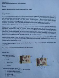 Berkas Susulan Balon Kades Darmasari Ramai Ditolak, Panitia Pilkades Harus Konsisten