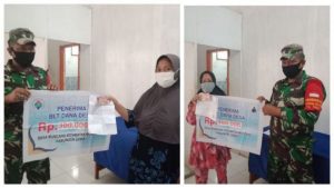 Pembagian BLT DD Tahap 9 Untuk 150 KPM di Desa Muncang