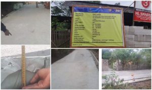 PROGRAM KOTAKU DESA PAMANUK DI SOAL  WARGA