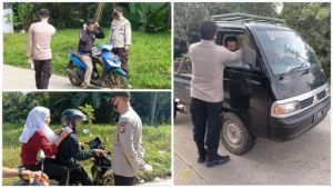 Polsek Curugbitung Polres Lebak Dalam Rangka Memutus Rantai Penyebaran Virus Covid 19