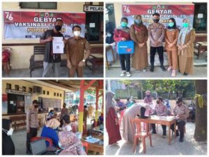 Ciptakan Herd Immunity, 240 Warga Bayah ikuti Vaksinasi Covid-19 Polsek Bayah Polres Lebak