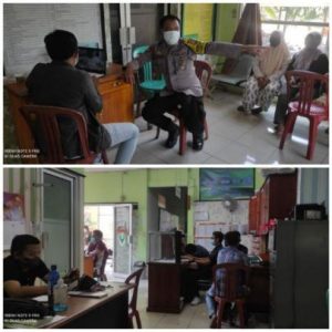 Polsek Malingping Polres Lebak bersama Puskesmas Cipeundeuy Kembali Gelar Vaksinasi Massal