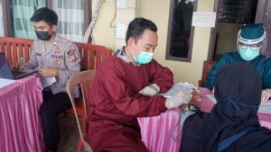 Terbuka Untuk Umum, Polsek Malingping Polres Lebak kembali gelar vaksinasi