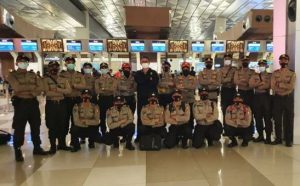 Polri Berangkatkan 100 Resimen Vaksinator Covid-19 ke PON XX Papua