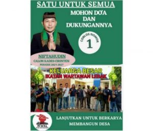 IKWAL DUKUNG PENUH NIFTAHUDIN KEMBALI JADI KEPALA DESA CIRINTEN PERIODE 2021-2027