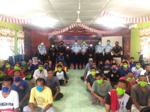 Kegiatan sosialisasi DPC GANN Kota Tanjungbalai ke 3 di lapas kelas IIB Tanjungbalai