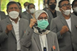 Pelantikan dan Pengukuhan Pengurus KONI Sekaligus Pelepasan Atlet Lebak Ke PON XX Papua