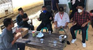 YOYON SUJANA, DEWAN PROVINSI BANTEN DARI PARTAI DEMOKRAT HADIR TAKZIAH KE 7 HARINYA SALPAH DI DESA CITEUREUP