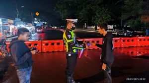 Wujudkan Lebak Bebas Covid-19, Polres Lebak Polda Banten bersama Satgas Covid-19 lakukan Ops Yustisi