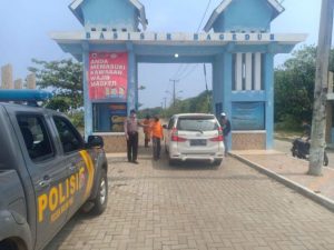 Polsek Malingping Antisipasi Lonjakan Pengunjung di Tempat Wisata