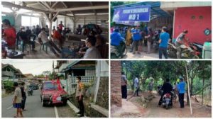 Pastikan Prokes, Personil Polsek Bayah Polres Lebak Himbau Peserta Kampanye