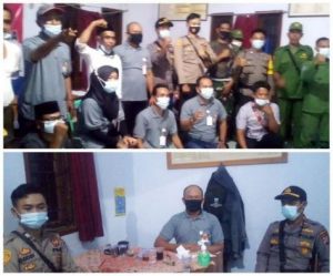 POLRI TERUS MENGAWAL RAPAT PLENO TERBUKA REKAPITULASI HASIL PENGHITUNGAN SUARA DESA CISEUREUHEUN CIGEULIS