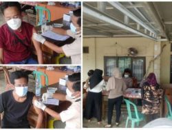 206 Warga Masyarakat mengikuti Vaksinasi dosis I dan II di Polsek Malingping Polres Lebak