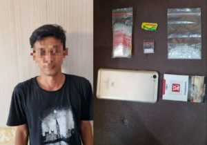 Edarkan Shabu, Seorang Lelaki Diciduk Sat Resnarkoba Polres Lebak Polda Banten