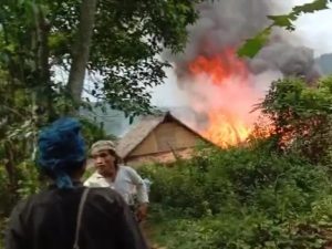 Perkampungan Baduy Kebakaran, Lampu Tempel Jadi Penyebabnya