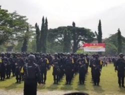 Pilkades Serentak, Kapolres Lebak ingatkan Personel Pengamanan Patuhi SOP