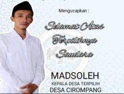 Madsoleh Terpilih Menjadi Kepala Desa Cirompang Kecamatan Sobang