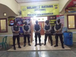 Untuk Menjaga Kondusifitas Polsek Leuwidamar Polres Lebak perketat Sispam Mako