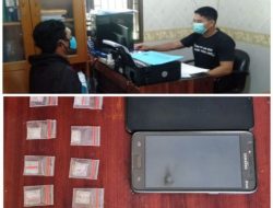 Dua Pelaku Pengedar Shabu di Lebak berhasil di tangkap Sat Resnarkoba Polres Lebak Polda Banten