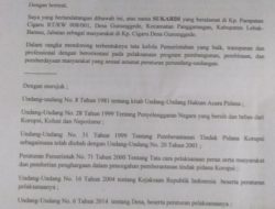 Diduga Ada Penyelewengan Anggaran Dana Desa 2017-2020, Bedah Rumah, KWH Hibah di Desa Gununggede