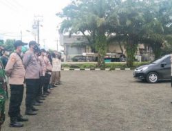 Minimalisir Risiko Bencana, Polsek Malingping Polres Lebak gelar apel siaga Bencana