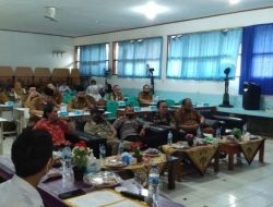 Dalam Sertijab Kepsek SMAN 1 Malingping dihadiri Kanit Samapta Polsek Malingping Polres Lebak