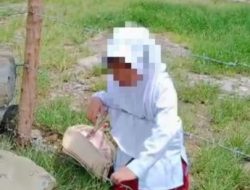 Nasib Miris Anak Kelas 1 SD Negeri di Panimbang, Harus Lewati Kawat Berduri Untuk Pergi ke Sekolah