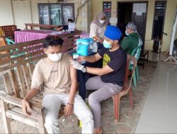 Lawan Covid-19, Polsek Malingping Polres Lebak Gelar Vaksinasi dan Target 200 Orang per Hari