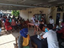 Atasi Covid-19, Polsek Malingping Polres Lebak Gencar Laksanakan Vaksinasi Massal Dosis 1 dan 2