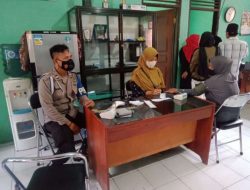 Target Capai Herd Immunity, Polsek Banjarsari Polres Lebak Gencar Laksanakan Vaksinasi Massal
