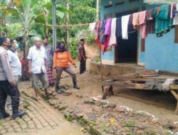 Polsek Banjarsari Polres Lebak Lakukan Pengamanan Siaga Bencana Alam Longsor di Wilayah Kecamatan Banjarsari