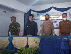 Camat Banjarsari Bersama Forkompimca Pimpin Sertijab Kepala Desa Terpilih se-Kecamatan Banjarsari