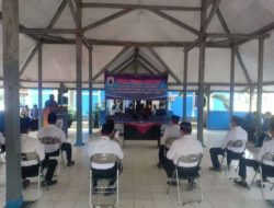 12 Kepala Desa Sertijab di Kecamatan Malingping dihadiri Kanit Samapta Polsek Malingping Polres Lebak