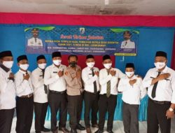 Kegiatan melaksanakan kegiatan Sertijab kepala desa di wilayah Polsek Leuwidamar Polres Lebak