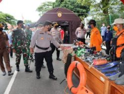 Kapolres Lebak Polda Banten Pimpin Apel Kesiapsiagaan Penanggulangan Bencana di Wilayah Kabupaten Lebak