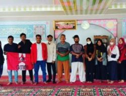 GMNI STAIS Al-Iklas Dairi Bersama BKM  Lakukan Bakti Sosial Di Masjid Al-Asma Kuta Padang