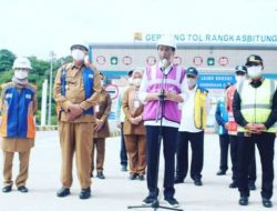 Presiden Resmikan Tol Serang-Panimbang Seksi 1, Gubernur WH : Jalan Tol Dorong Perekonomian Masyarakat