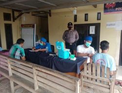 Polsek Malingping Polres Lebak Gelar Vaksinasi Dosis 2 Kepada Warga