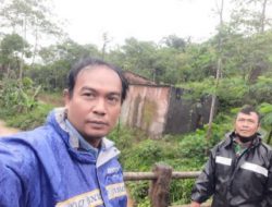 Antisipasi Banjir Dan Longsor, Kanit Intel Polsek Cijaku Polres Lebak Patroli Cek Sungai dan Tebing